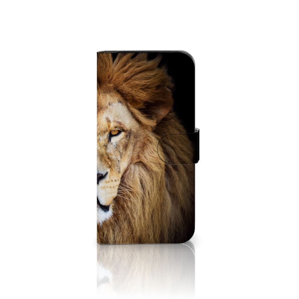 Google Pixel 9 | 9 Pro Telefoonhoesje met Pasjes Leeuw leeuw design voorkant