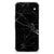 Google Pixel 9 Pro XL Anti-Shock Hoesje Marmer Zwart achterkant