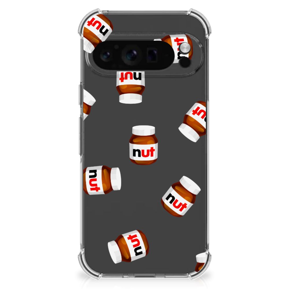 Google Pixel 9 Pro XL Beschermhoes Nut Jar design voorkant