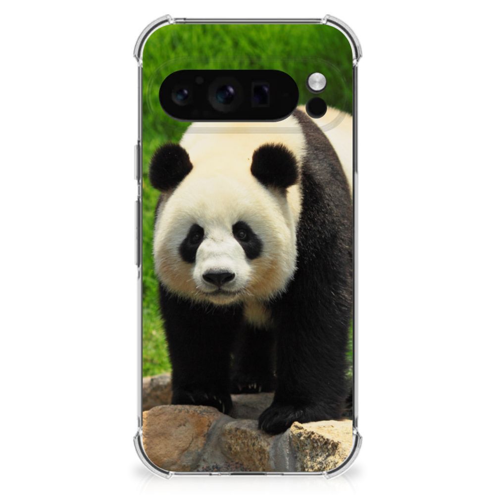 Google Pixel 9 Pro XL Case Anti-shock Panda voorzijde