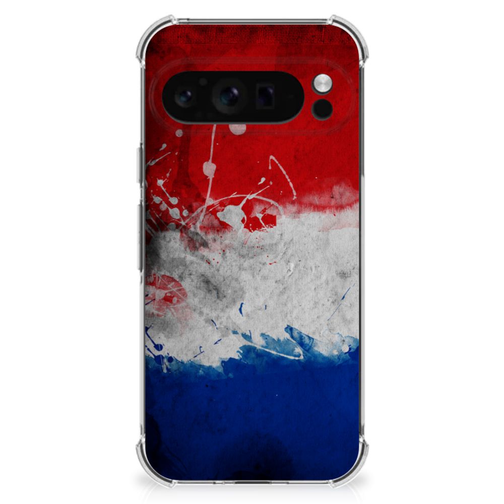 Google Pixel 9 Pro XL Cover Case Nederland Nederlandse Vlag design achterkant