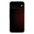 Google Pixel 9 Pro XL Doorzichtige Silicone Hoesje Geruit Rood achterzijde