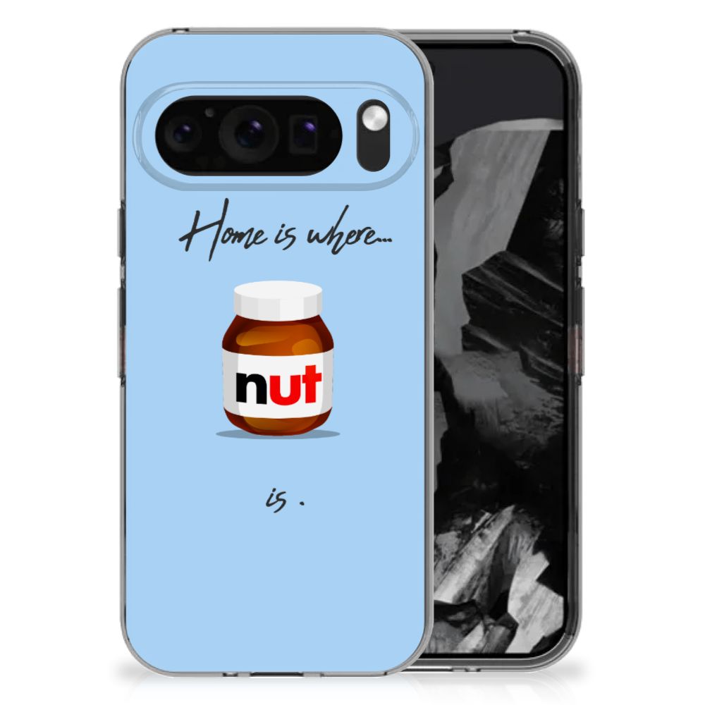 Google Pixel 9 Pro XL Siliconen Case Nut Home design Nut Home aanzicht