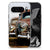 Google Pixel 9 Pro XL Siliconen Hoesje met foto Vintage Auto retro design vintage auto aanzicht