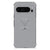 Google Pixel 9 Pro XL Stevig Bumper Hoesje Grijs Baby Olifant achteraanzicht