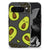 Google Pixel 9 Pro XL Telefoonhoesje met Naam Avocado Singing avocado design voorkant