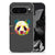 Google Pixel 9 Pro XL Telefoonhoesje met Naam Panda Color panda design achterkant