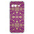 Google Pixel 9a Hoesje - Barok Pink TPU Antishock barok patroon roze achterkant