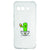 Google Pixel 9a Hoesje - Braktus TPU Antishock cactus ontwerp transparant aanzicht