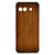 Google Pixel 9a Hoesje - Donker Hout TPU Antishock hoesje donker hout achterkant