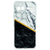 Google Pixel 9a Hoesje Marble White Black TPU Antishock transparant design marmer zwart wit