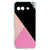 Google Pixel 9a Hoesje - Zwart Roze Vormen TPU Antishock zwart roze vormen aanzicht