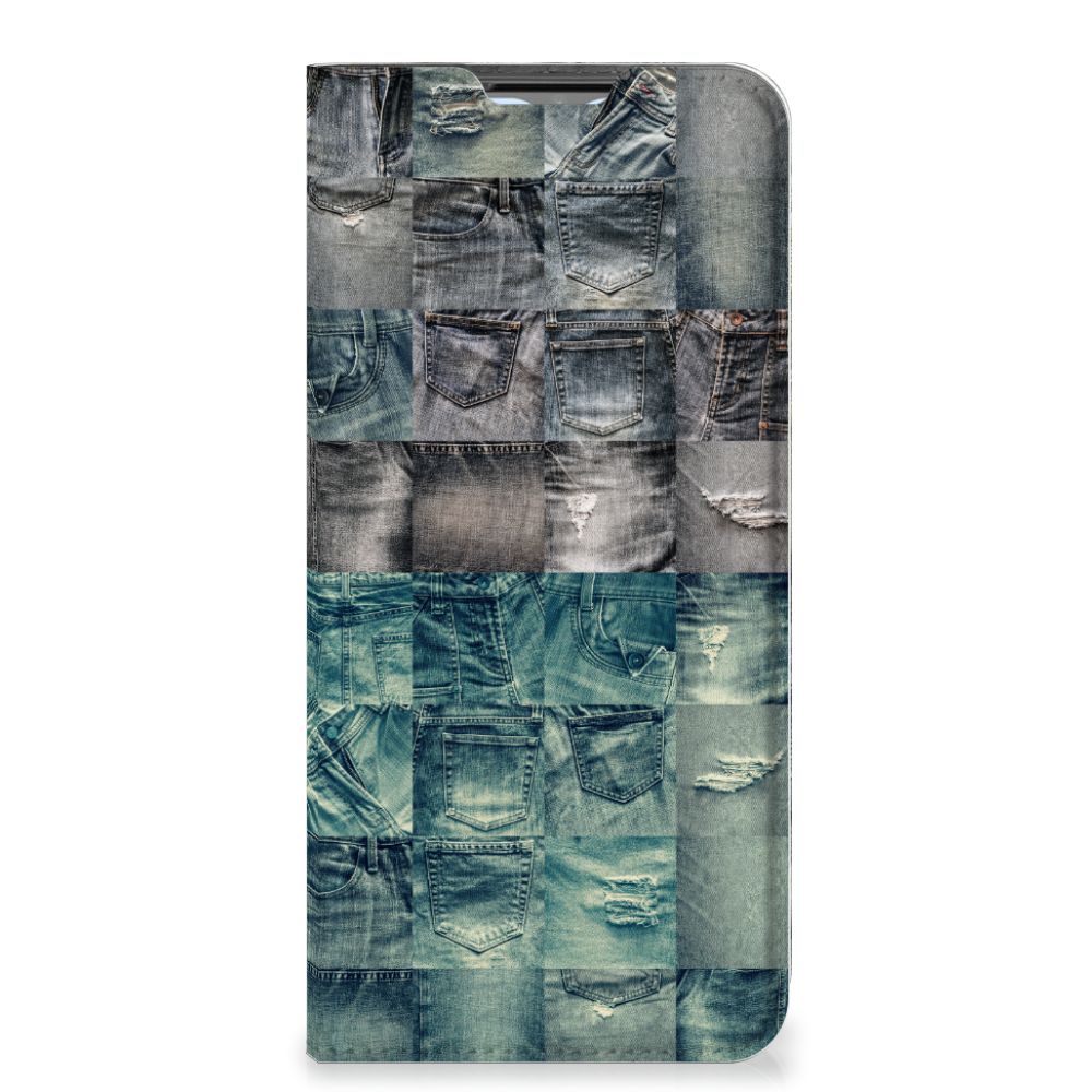 Hippe Standcase OPPO A54s | A16 | A16s Spijkerbroeken - B2C Telecom