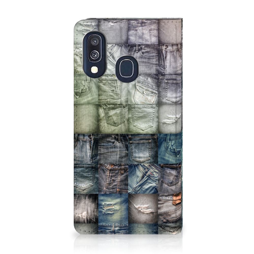 Hippe Standcase Samsung Galaxy A40 Spijkerbroeken
