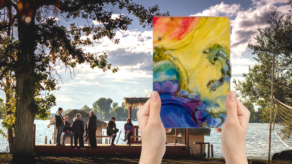 Watercolor Dark - voorkant