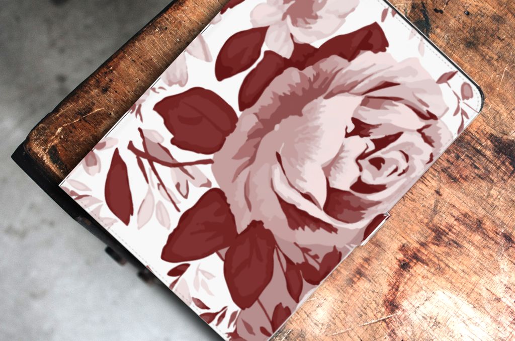 Hoes iPad Air (2020/2022) 10.9 inch Watercolor Flowers