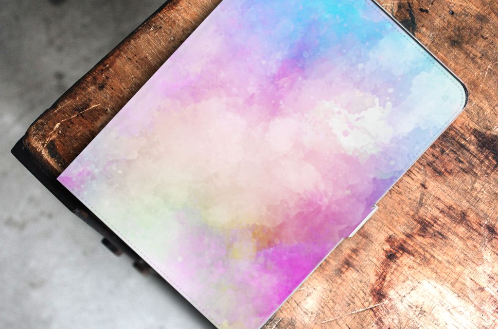 Hoes iPad Air (2020/2022) 10.9 inch Watercolor Light
