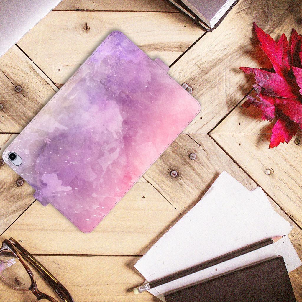 Hoes iPad Mini 6 (2021) Pink Purple Paint