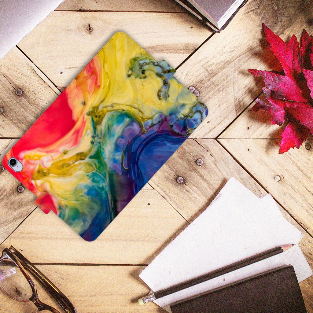 Hoes iPad Mini 6 (2021) Watercolor Dark