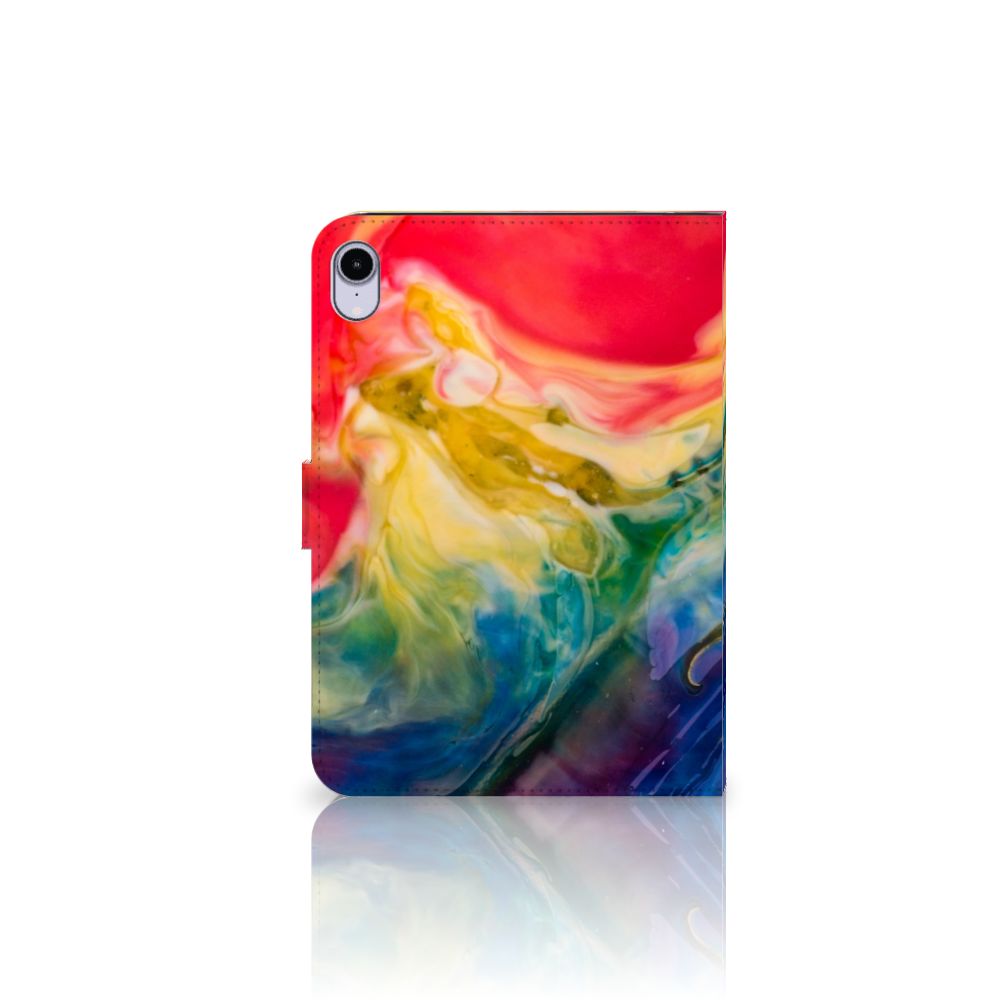 Hoes iPad Mini 6 (2021) Watercolor Dark