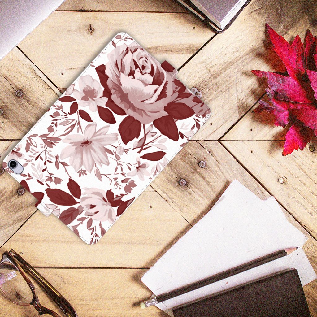 Hoes iPad Mini 6 (2021) Watercolor Flowers