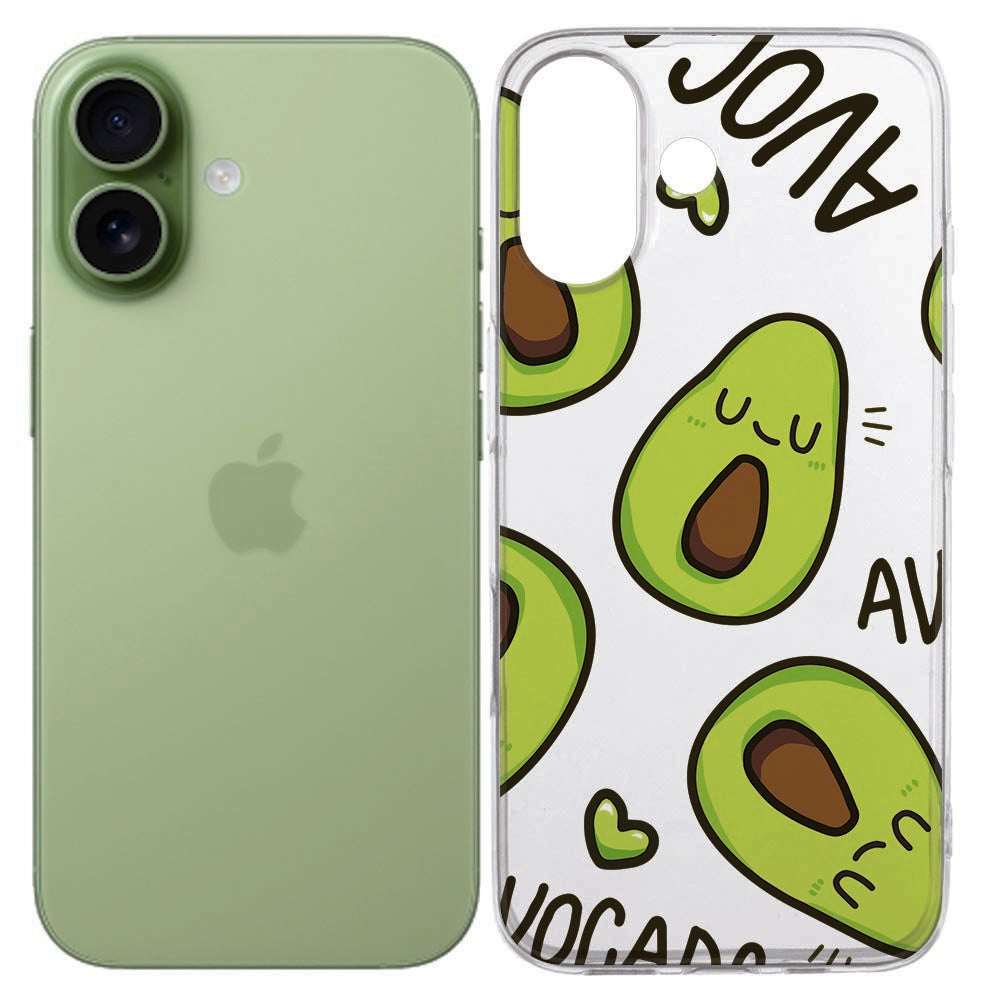 TPU Hoesje Apple iPhone 17 Avocado Singing