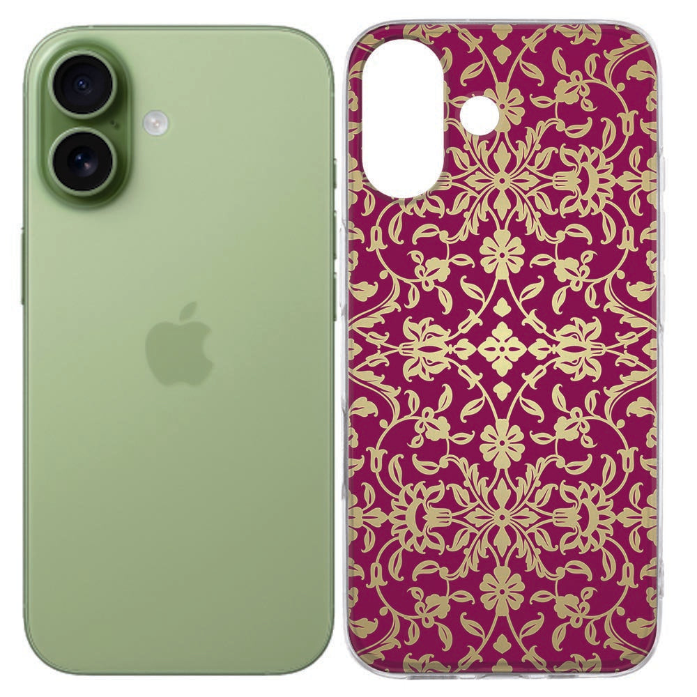 Apple iPhone 17 Softcase Back cover Barok Pink