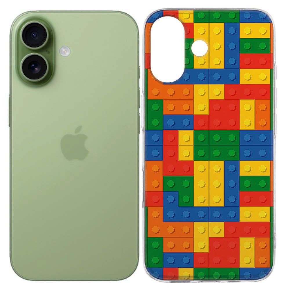 Apple iPhone 17 Softcase Back cover Blokken