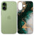 Siliconen hoesje Apple iPhone 17 Marmer Groen