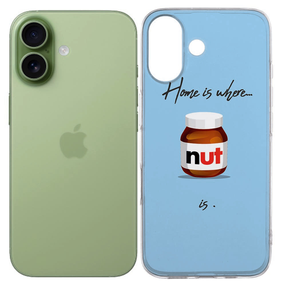 Apple iPhone 17 Softcase Back cover Hoesje Nut Home