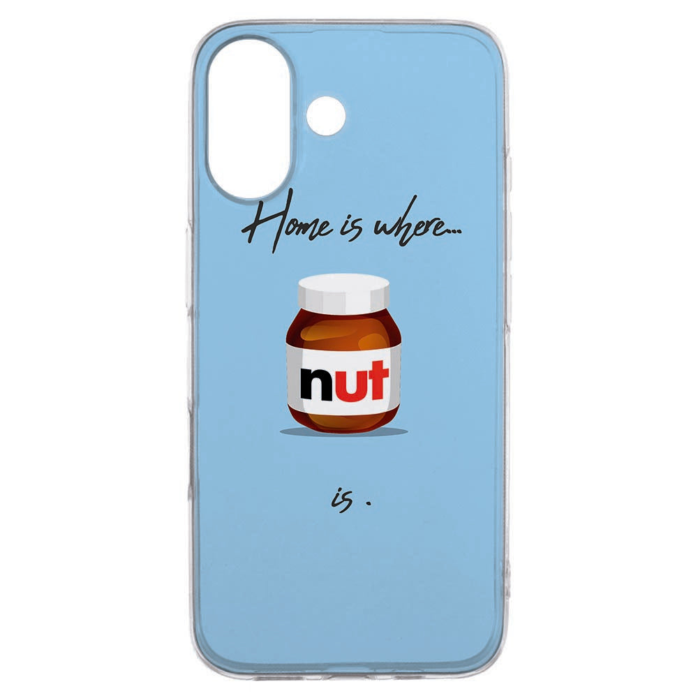 Apple iPhone 17 Softcase Back cover Hoesje Nut Home