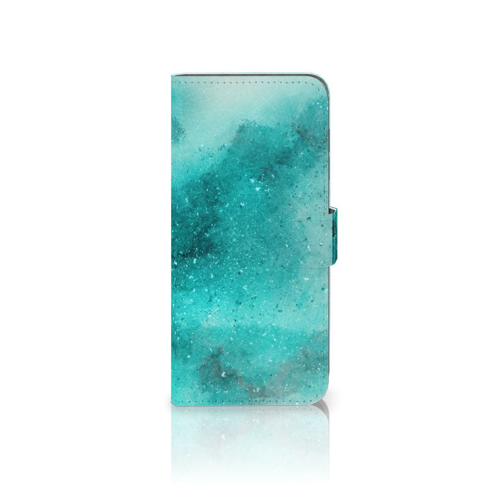 Fairphone 5 Hoesje Painting Blue design blauw palet aanzicht