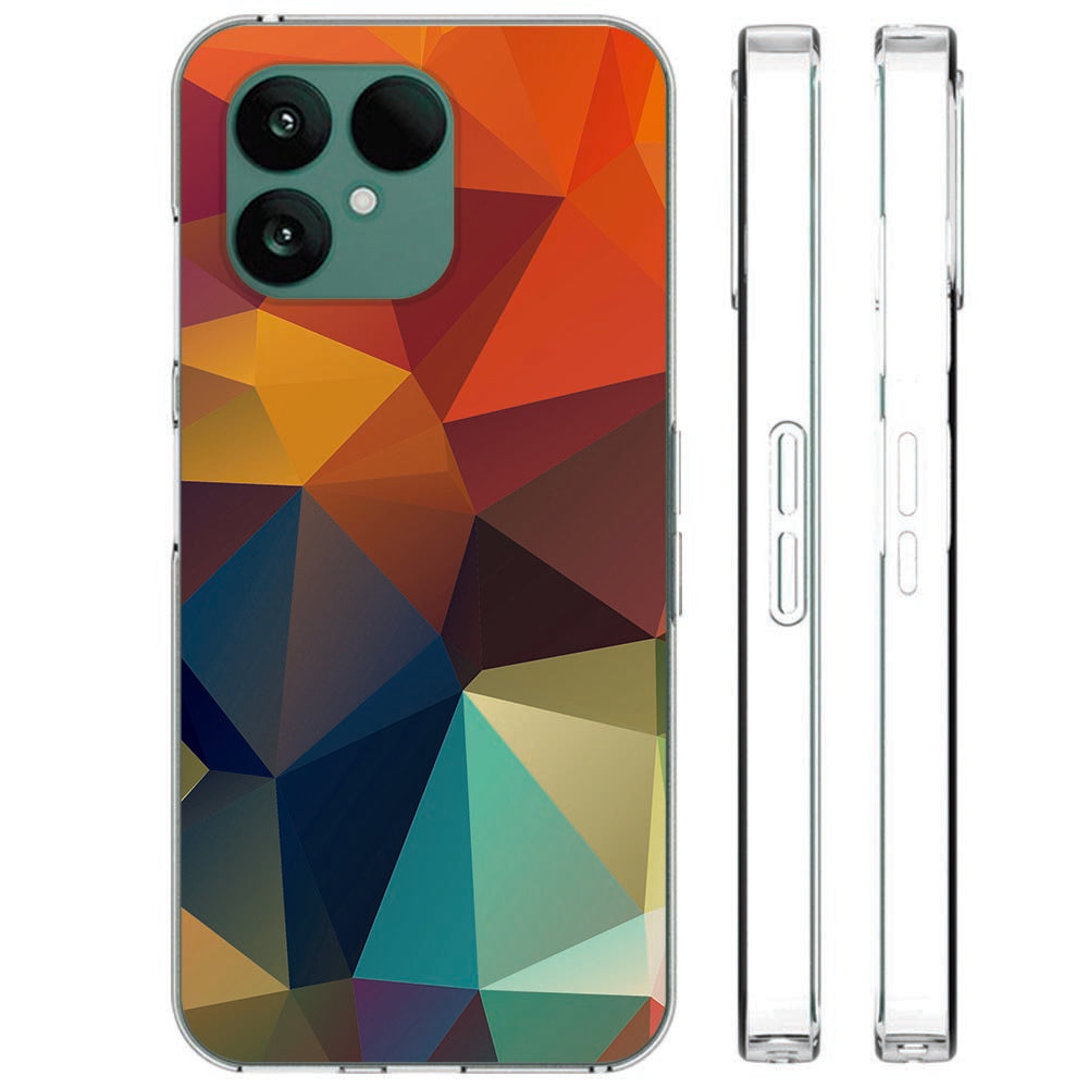 Siliconen hoesje Fairphone 6 Polygon Color
