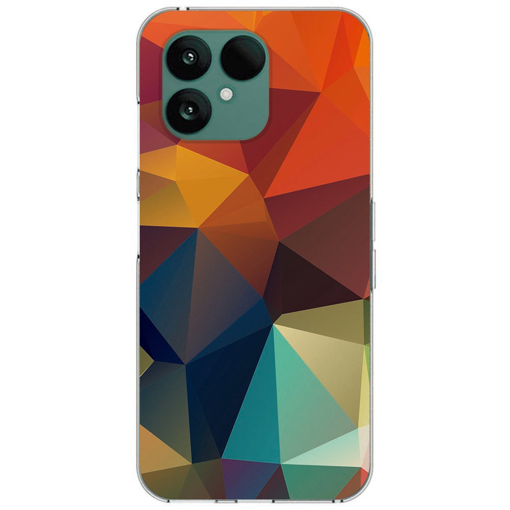 Siliconen hoesje Fairphone 6 Polygon Color