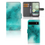 Google Pixel 6A hoesje Painting Blue aanzicht
