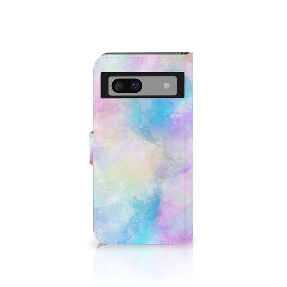 Hoesje Google Pixel 7A Watercolor Light met watercolor ontwerp in pastelkleuren
