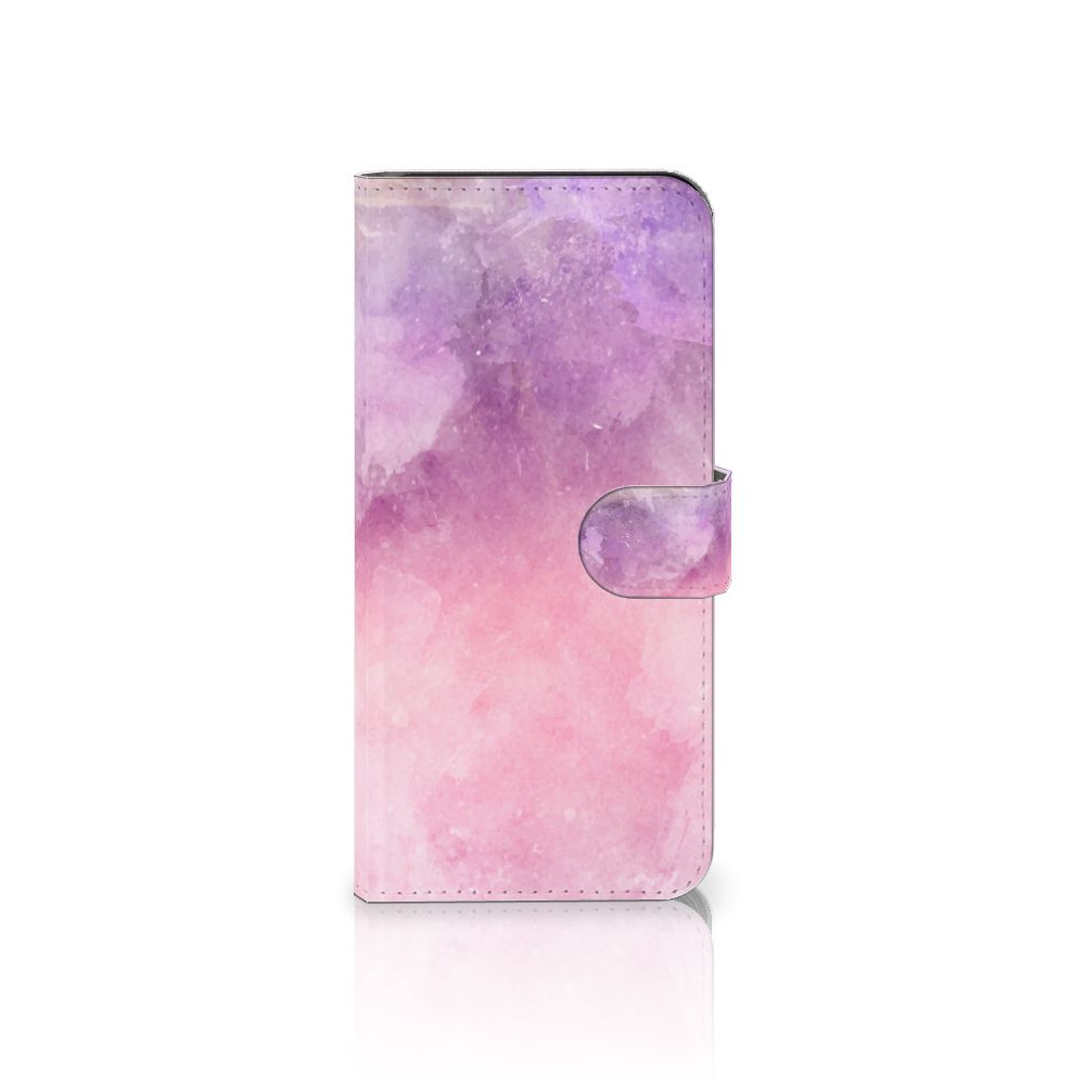 Hoesje Google Pixel 8 Pro Pink Purple Paint bookcase model roze paars design voorkant