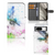 Hoesje Google Pixel 8 Vogel pasjes kolibrie bloem design vooraanzicht