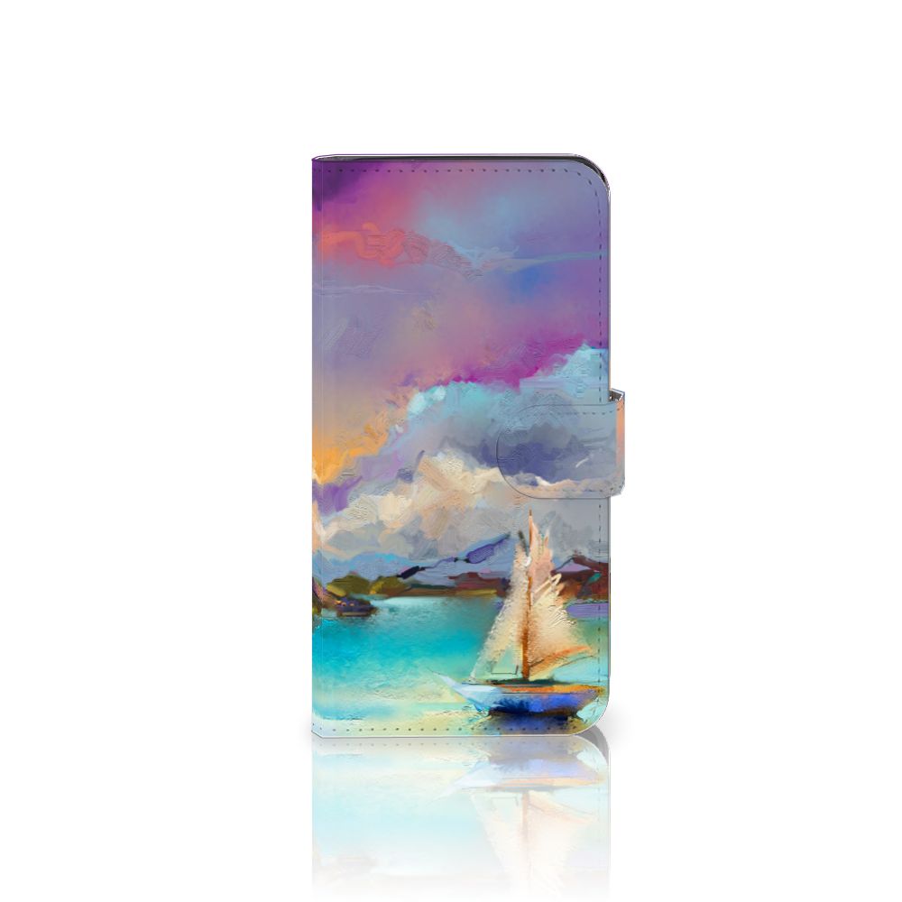 Hoesje Google Pixel 8A Boat kunst design abstract boot voorkant