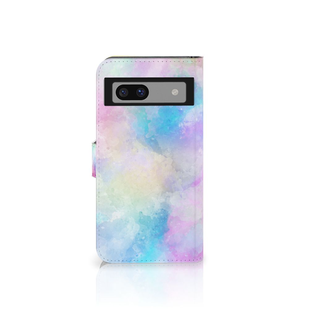 Hoesje Google Pixel 8A Watercolor Light hoesje watercolor pastel kleuren voorkant