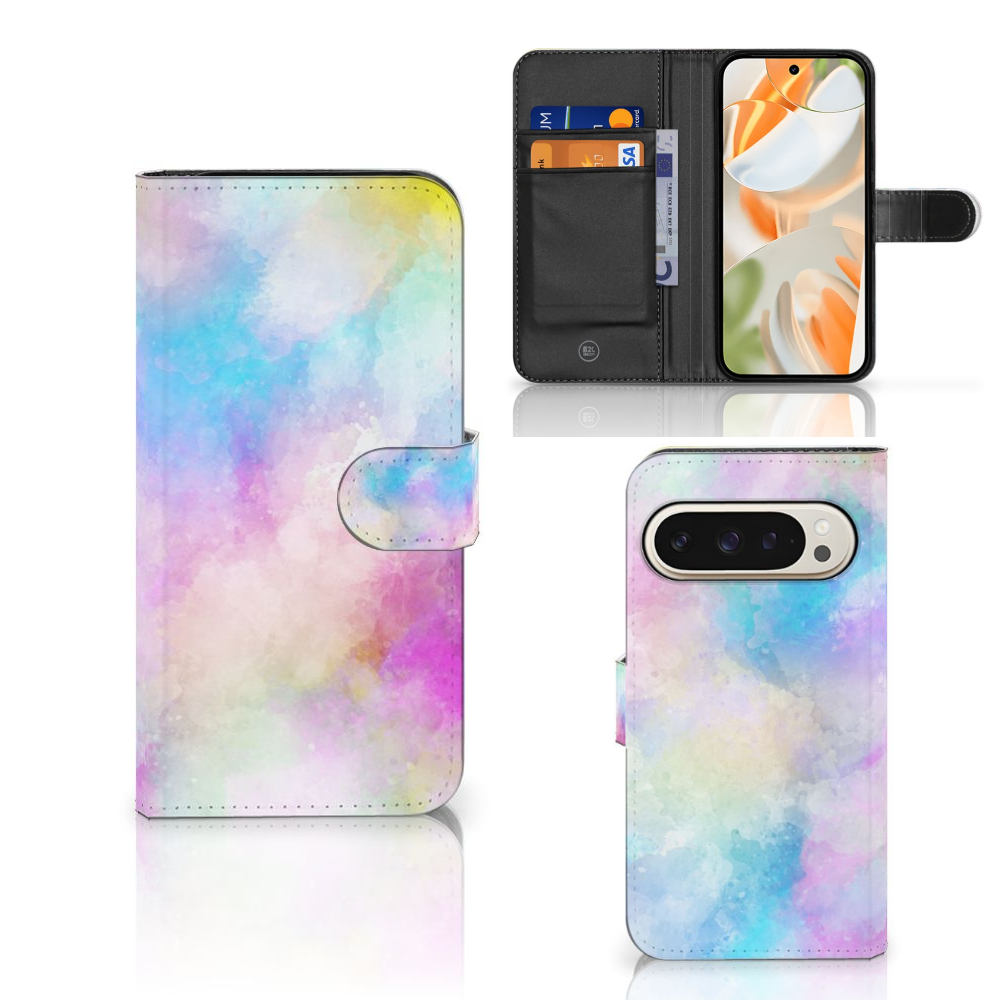 Hoesje Google Pixel 9 | 9 Pro Watercolor Light hoesje watercolor light aanzicht