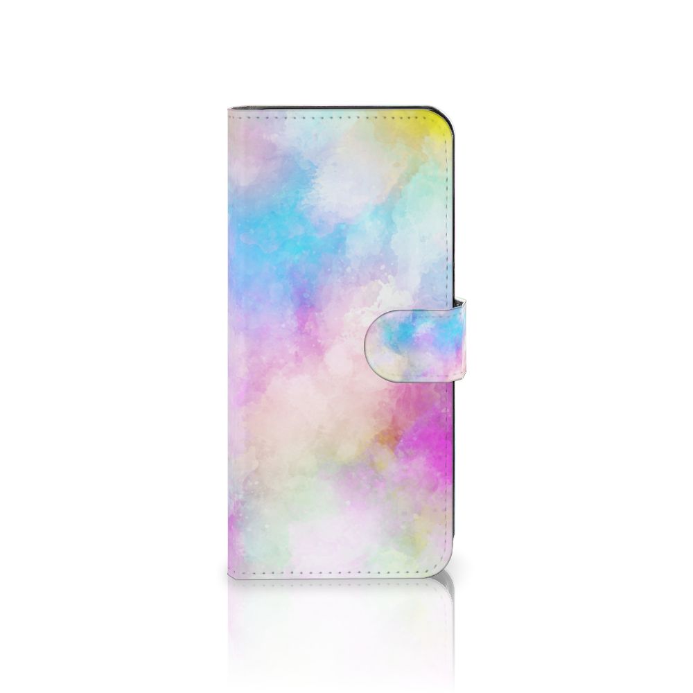 Hoesje Motorola Edge 40 Watercolor Light met pastelkleuren en unieke watercolorafdruk.