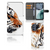 Hoesje Motorola Moto G62 5G Watercolor Tiger met magnetische sluiting en abstract tijgerdesign, ideaal als cadeau.