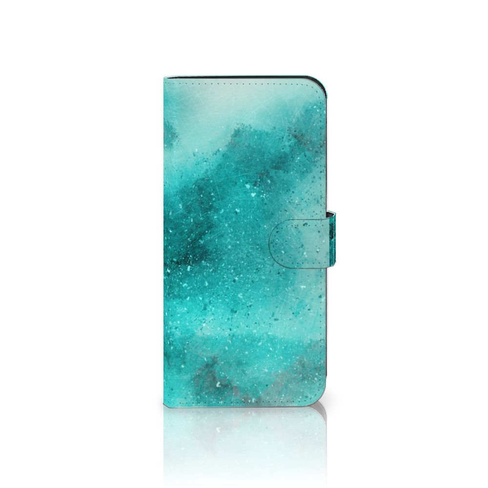 Nokia XR21 Hoesje Painting Blue voorkant