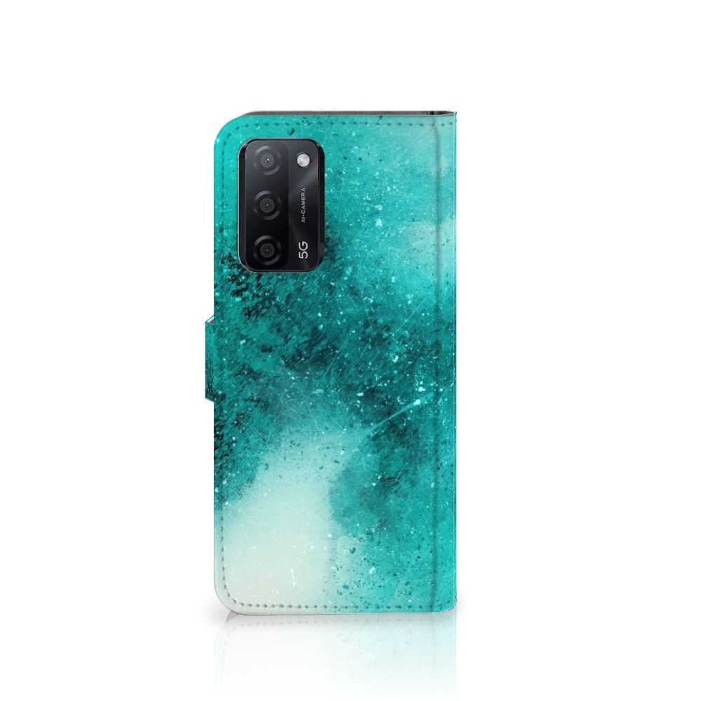 Hoesje OPPO A16/A16s/A54s Painting Blue