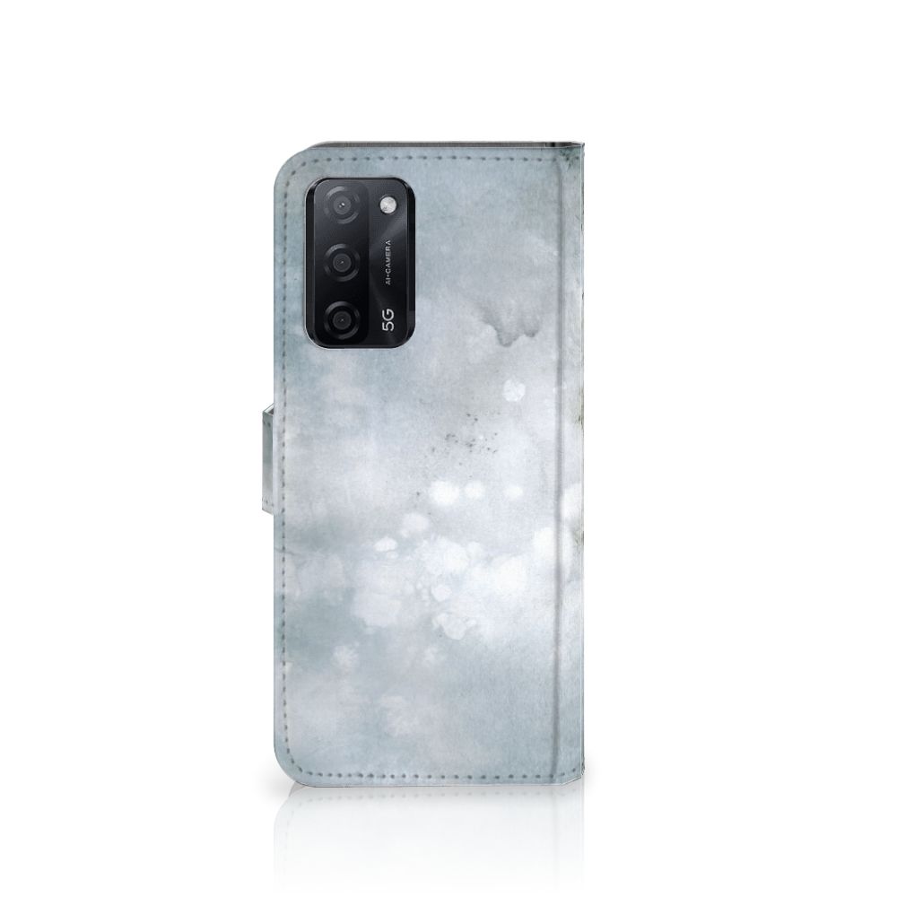 Hoesje OPPO A16/A16s/A54s Painting Grey
