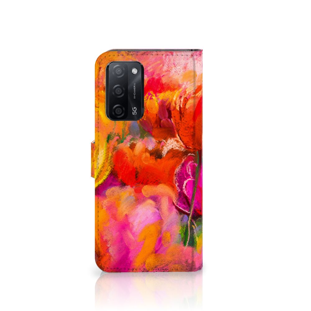 Hoesje OPPO A16/A16s/A54s Tulips