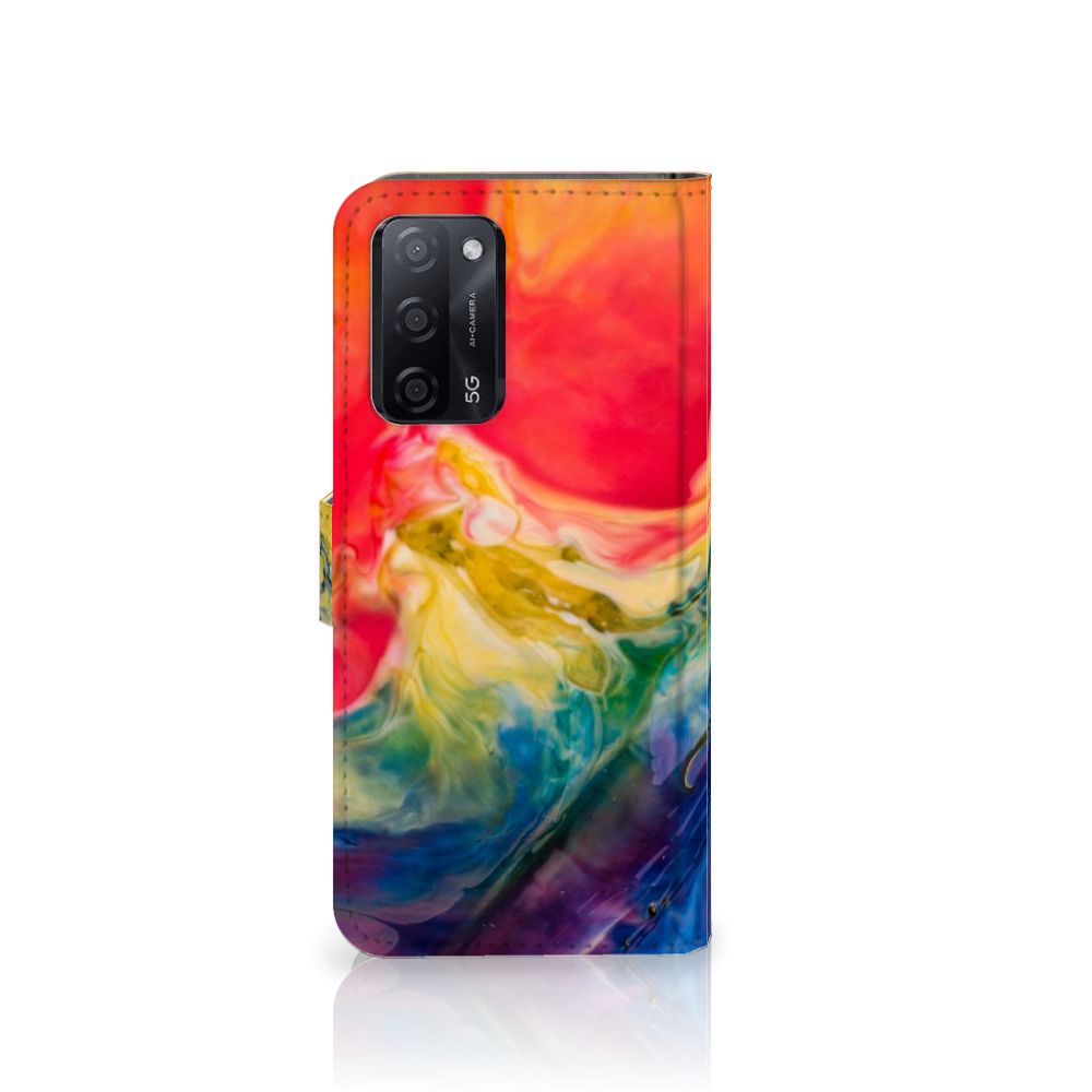 Hoesje OPPO A16/A16s/A54s Watercolor Dark