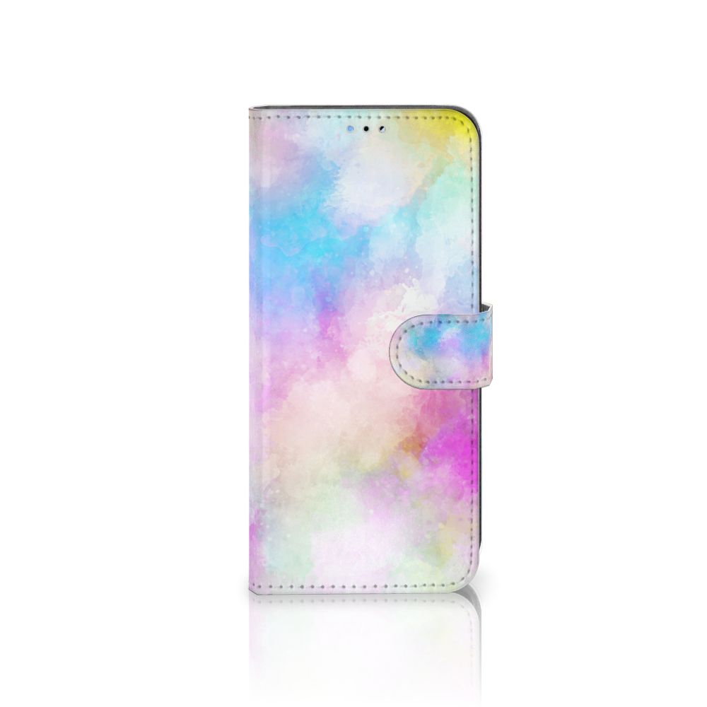 Hoesje OPPO A16/A16s/A54s Watercolor Light met kleurrijk watercolordesign.