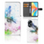 Hoesje OPPO A58 4G Vogel design kolibrie vooraanzicht binnenzijde